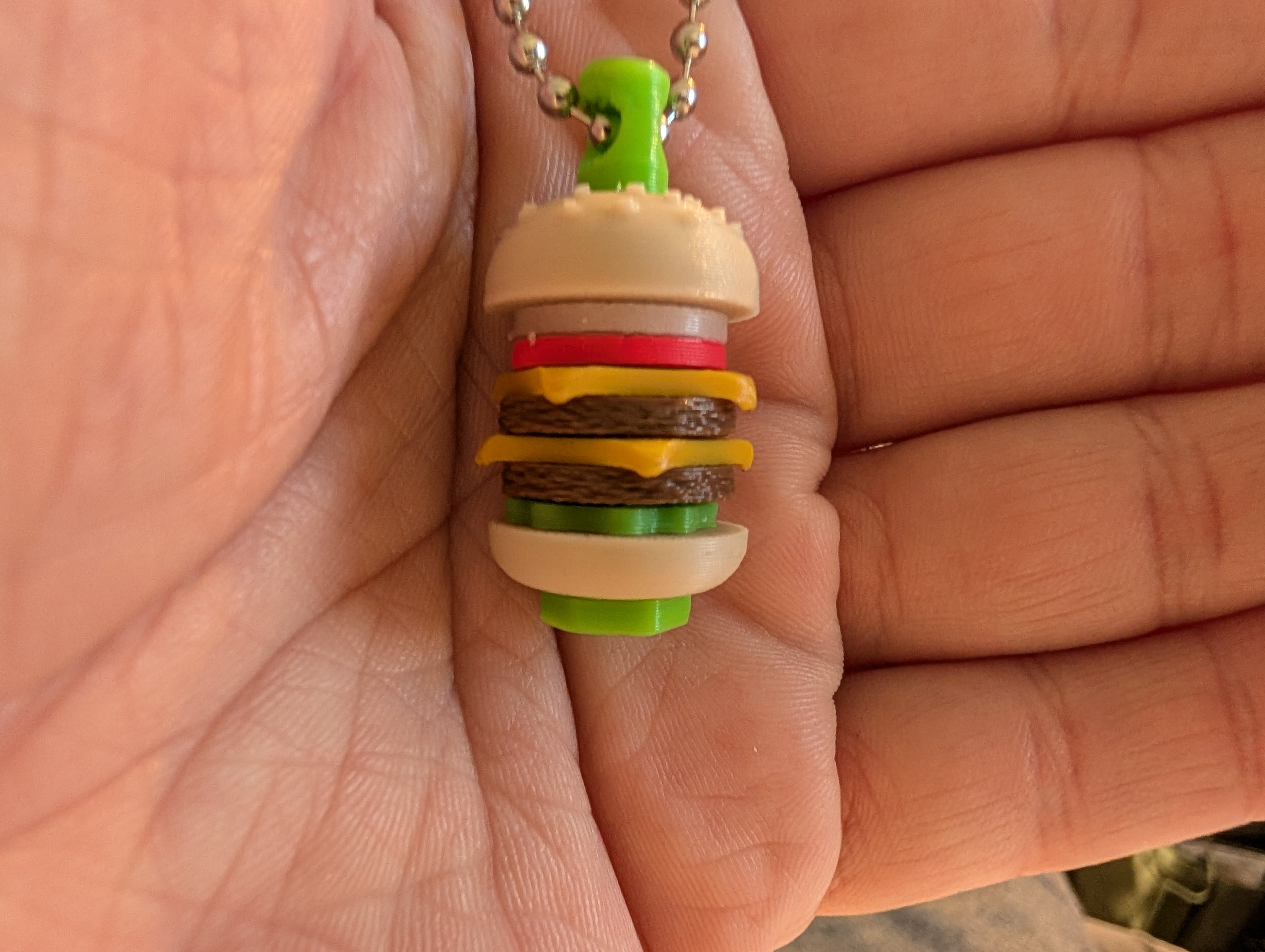 Modular Hamburger bead