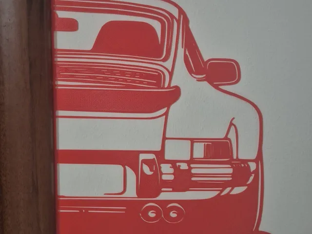 Porsche 911 gt3 wall art