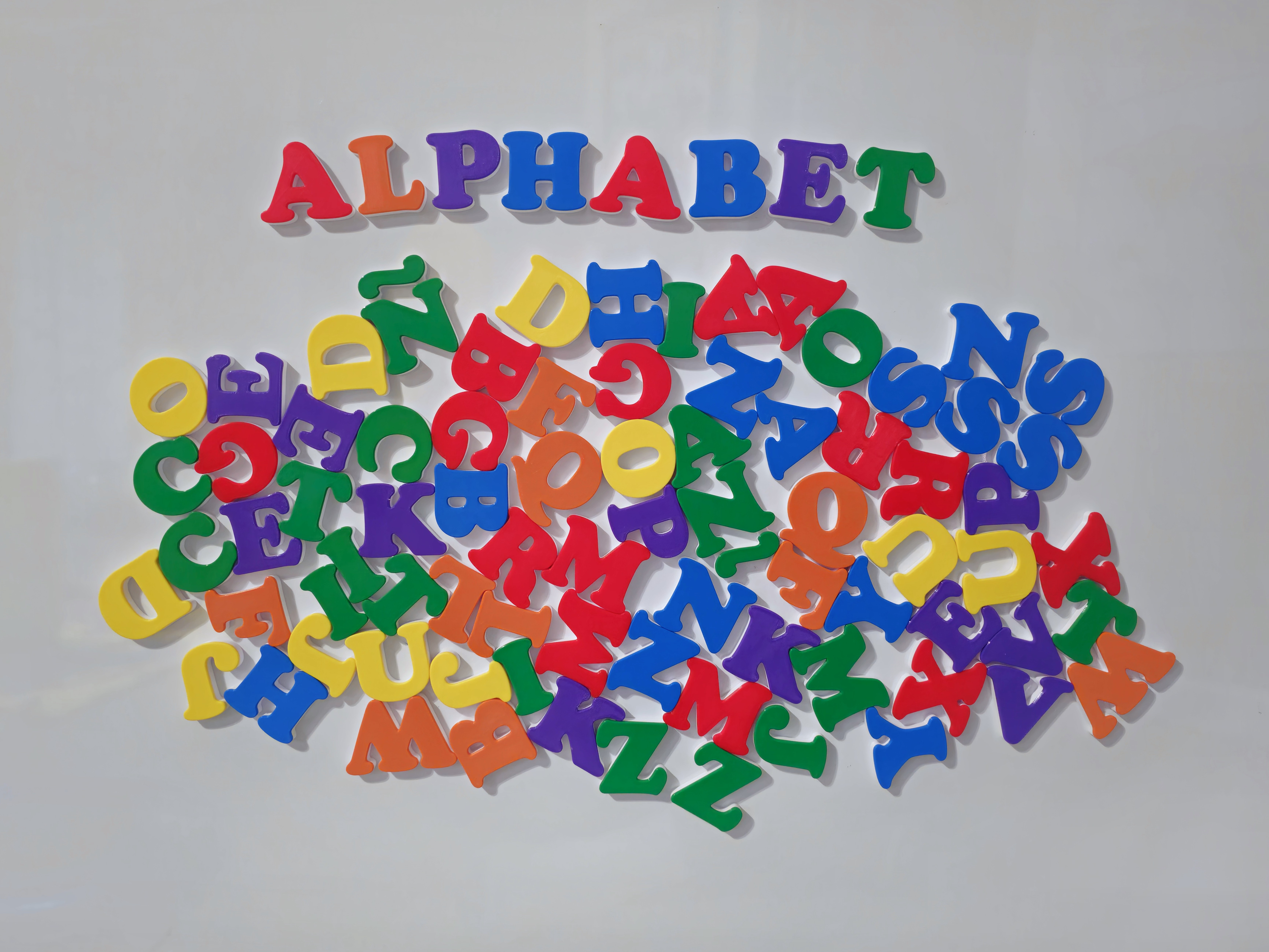 English and Spanish Alphabet with Embedded Magnets
