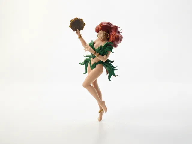 Dancing Woman Figurine Female Figure 3D Printable
