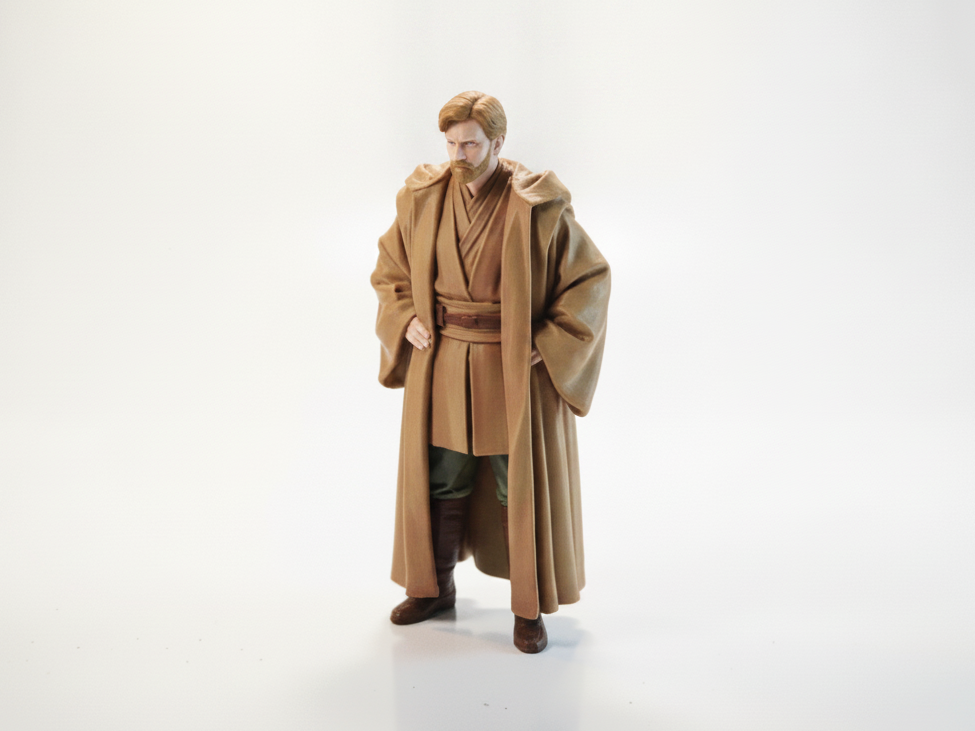 Skywalker Jedi Figurine Star Wars 3D Printable