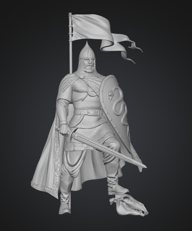 The Russian Knight Prophetic Oleg