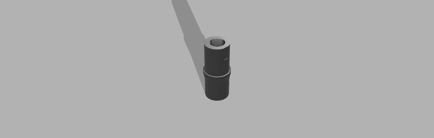 Painters pole thread adapter