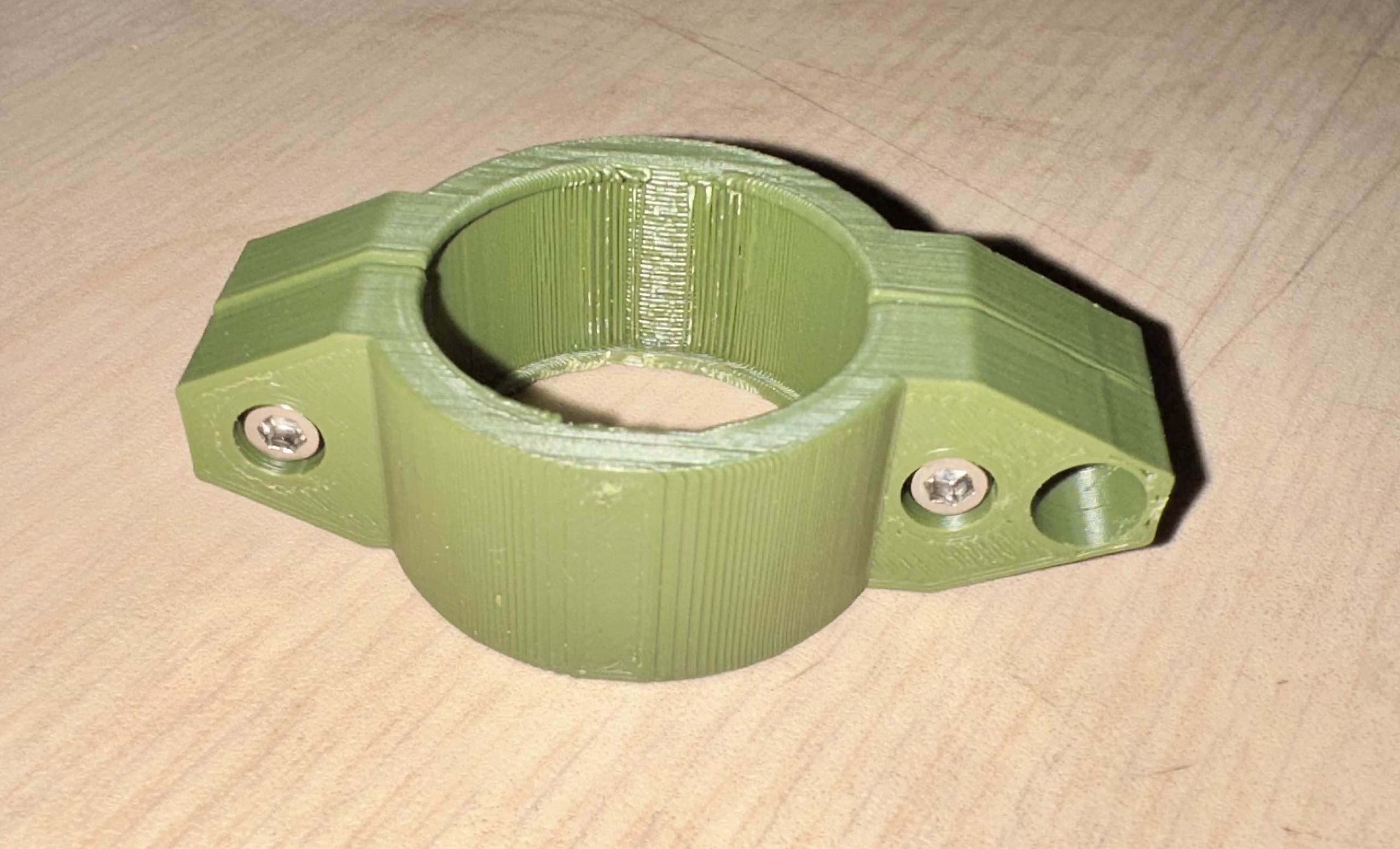 call tube attachment point