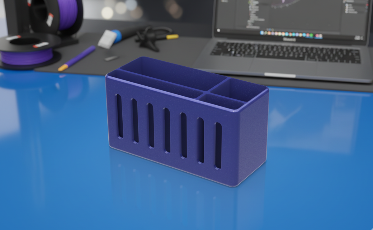 Organizador de escritorio 3D / 3D Desk Organizer