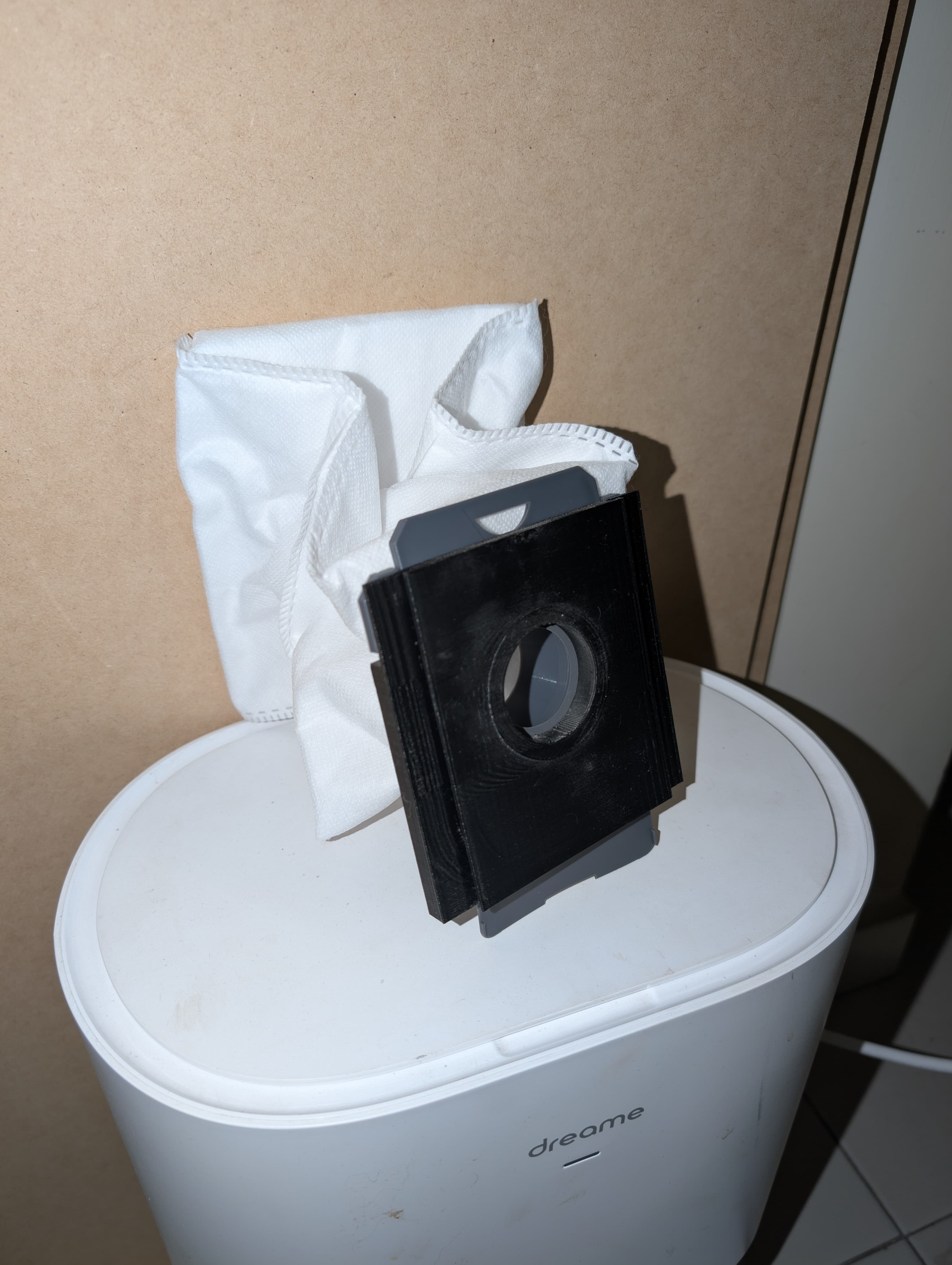 Dreame D10+ Auto Empty Roomba Bag Adapter