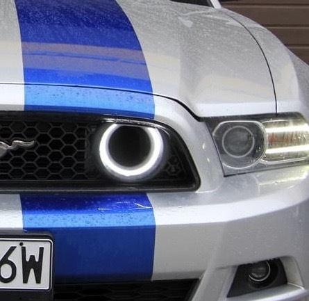 Mustang 2013-14 LED Adapter mount front grille