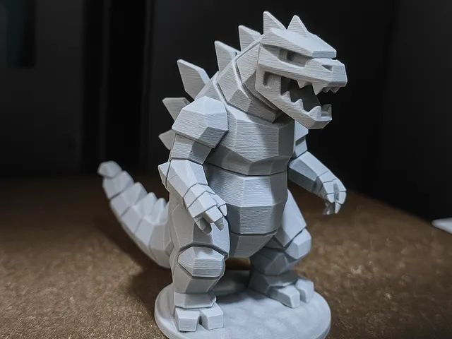 Godzilla Statue (Mecha style)