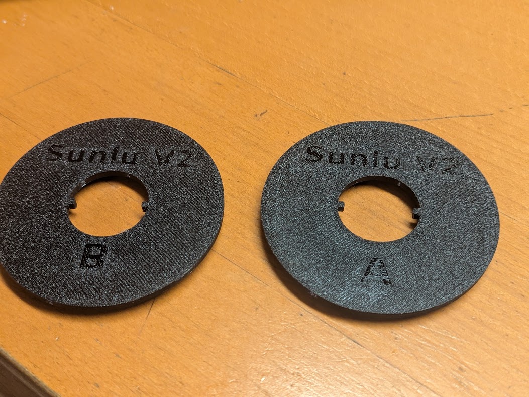Spacer and spool adapter discs