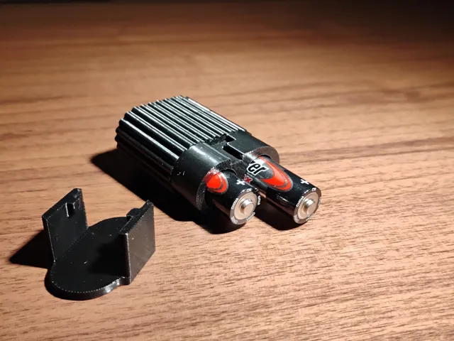 Quick Lock Dual AA Battery Travel Case