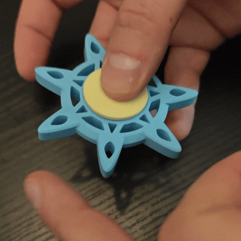Fidget Spinner Einfacher Druck