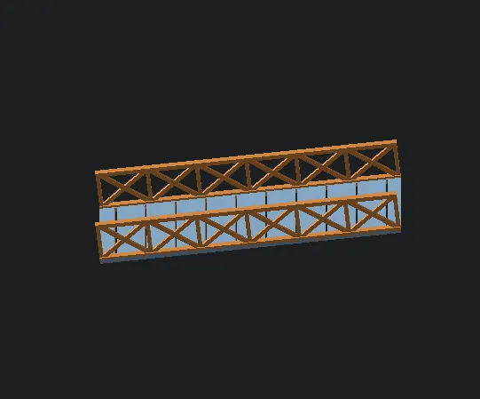 Magic Track Bridge Dowel by meagerfindings, Download free STL model