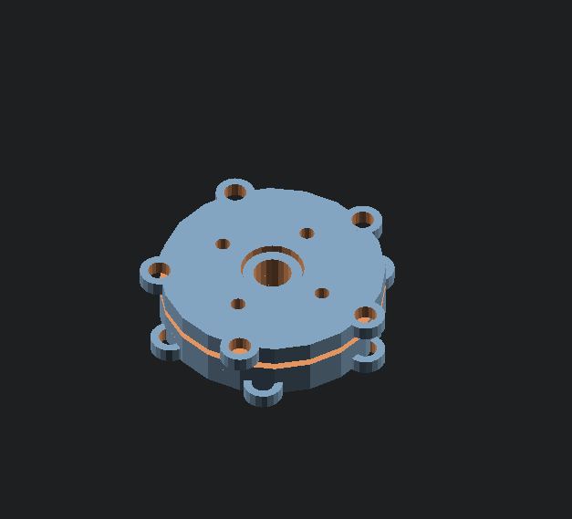 Thrust Bearing resizable to infinity and beyond