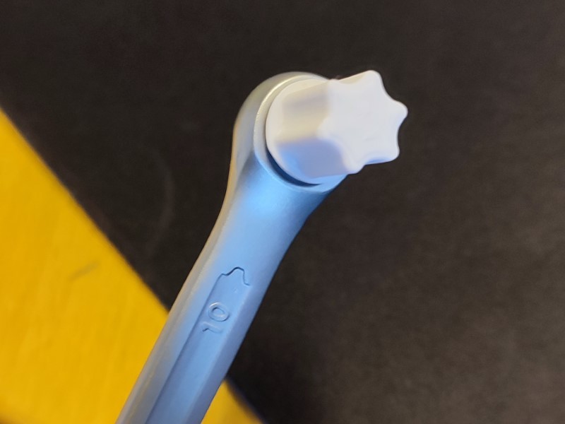 T60 torx to 10 mm hex adaptor