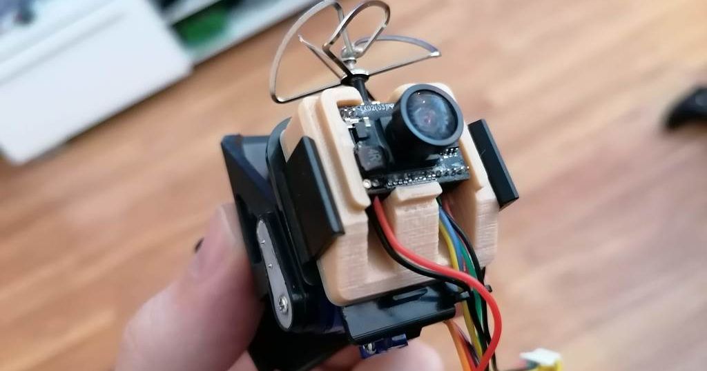 Eachine TX02/TX02 Pro FPV camera adapter by eried Download free STL