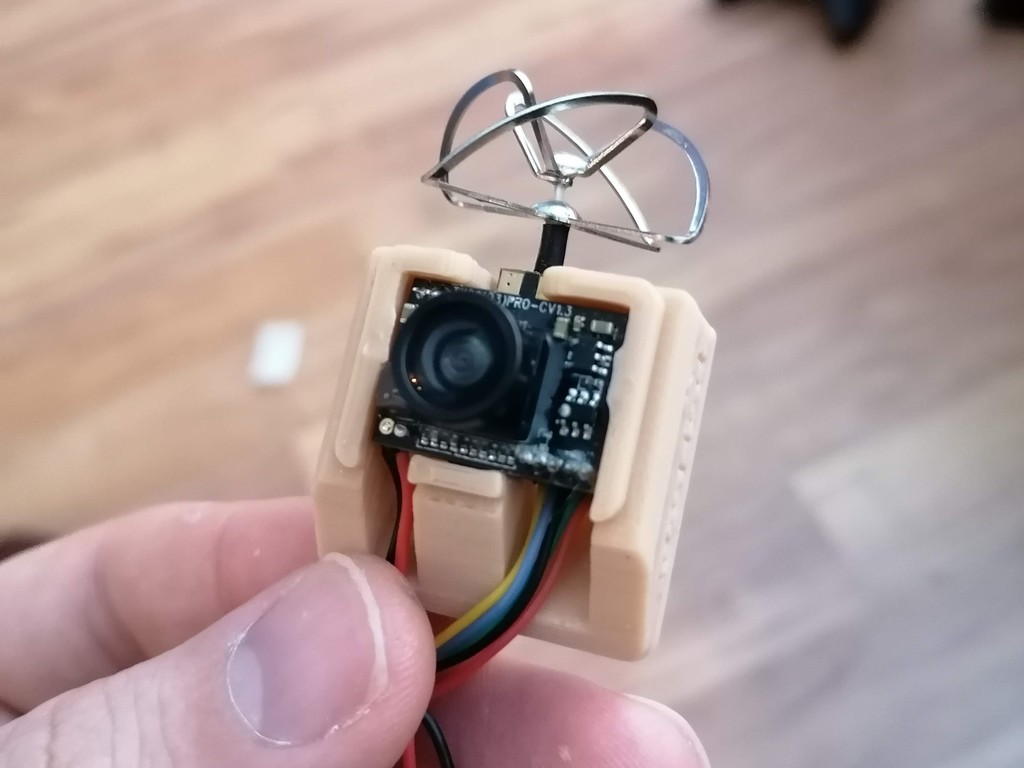 Eachine TX02/TX02 Pro FPV camera adapter by eried Download free STL