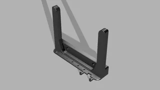 GEN2 Steel Sheet Holder V2 for Lack Enclosures by Jerrari, Download free  STL model