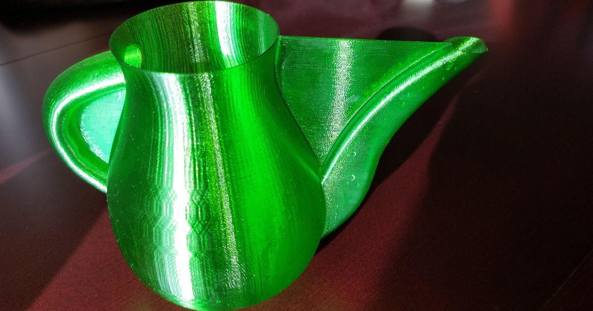 Watering can (vase mode) by MADAO Download free STL model