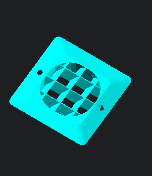 Grill generator (OpenScad script) — thumbnail 2