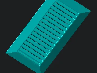 Grill generator (OpenScad script) by Vendicar Decarian | Download free ...