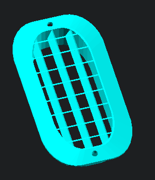 Grill generator (OpenScad script) — thumbnail 7