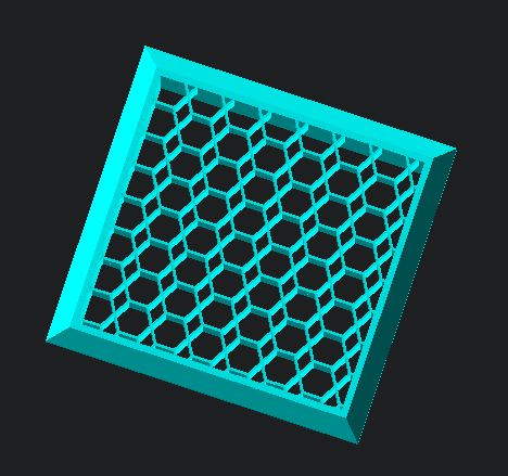 Grill generator (OpenScad script) — thumbnail 6