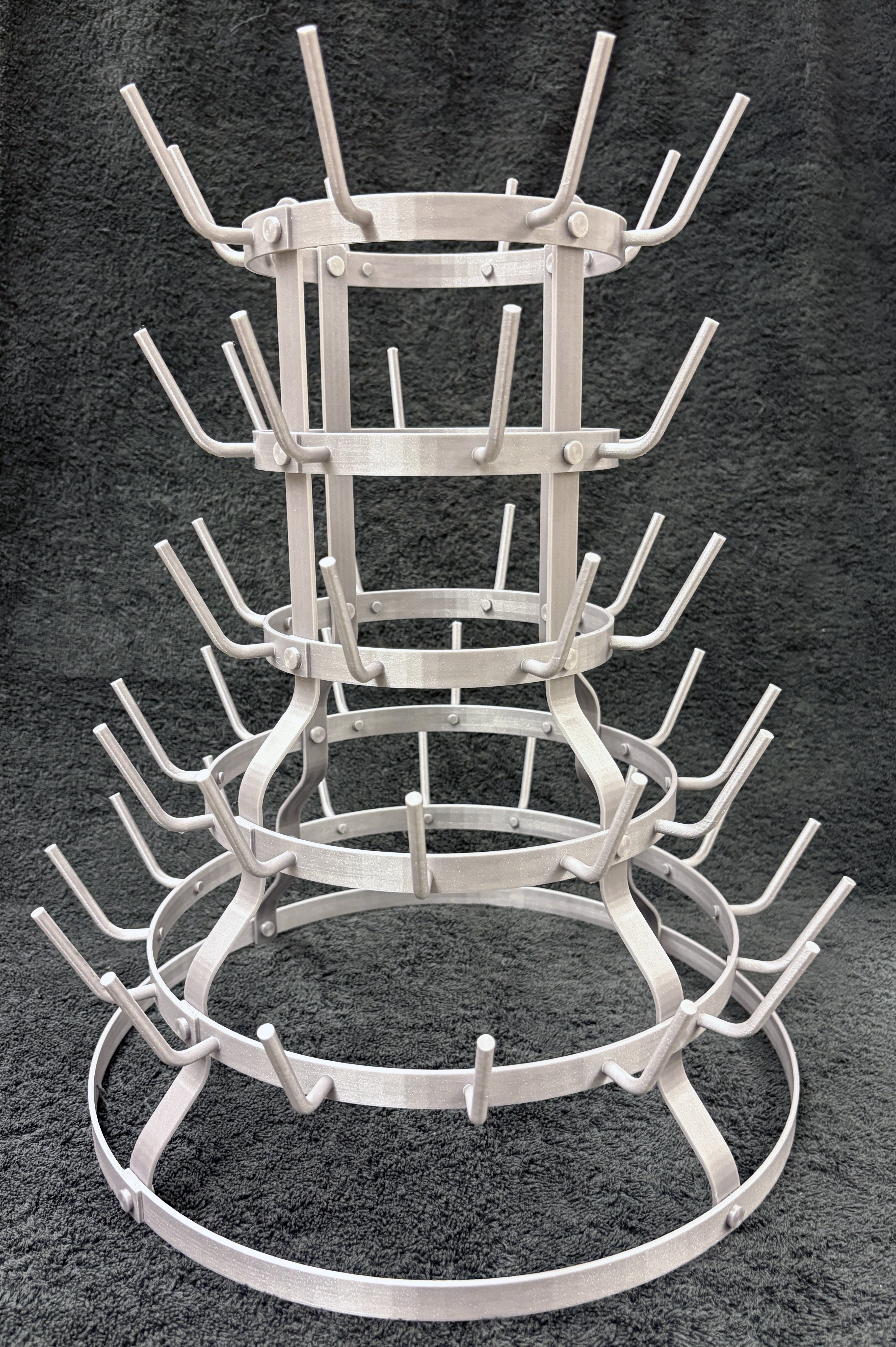 Model of Marcel Duchamp's Bottle Rack