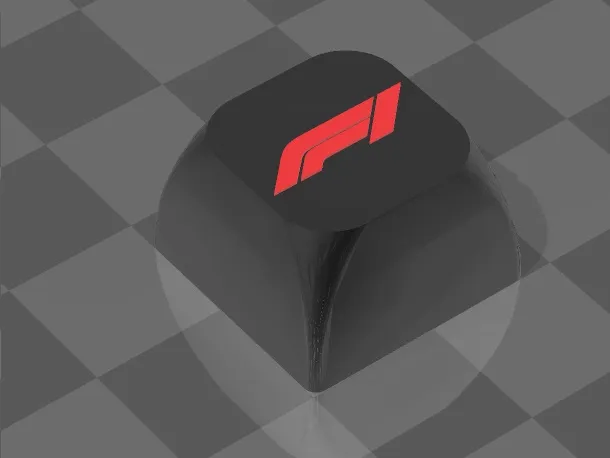 F1 Logo Keycap