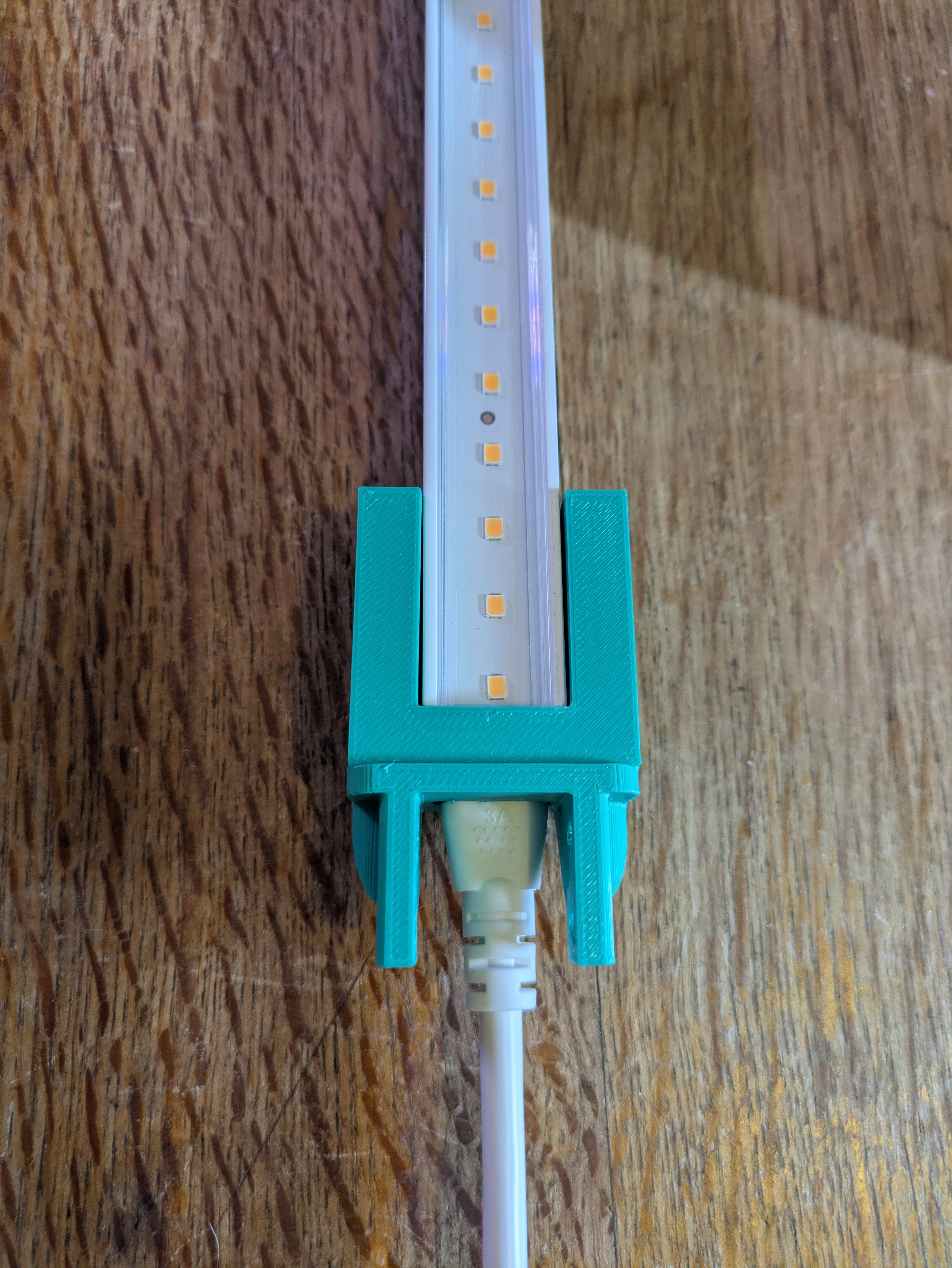 Adapted LED Holder for Barina T5 remixed from Hydoponics Tower with LED Lights