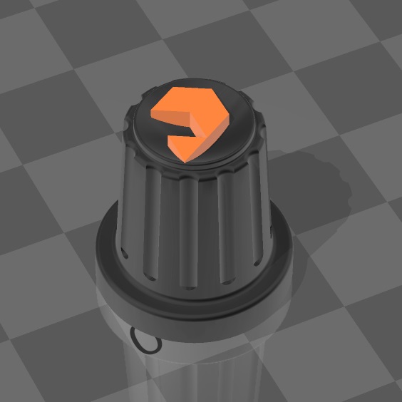 Printables Logo Knob by Wolvie Download free STL model Printables com Printables Logo Knob by Wolvie Download free STL model Printables com
