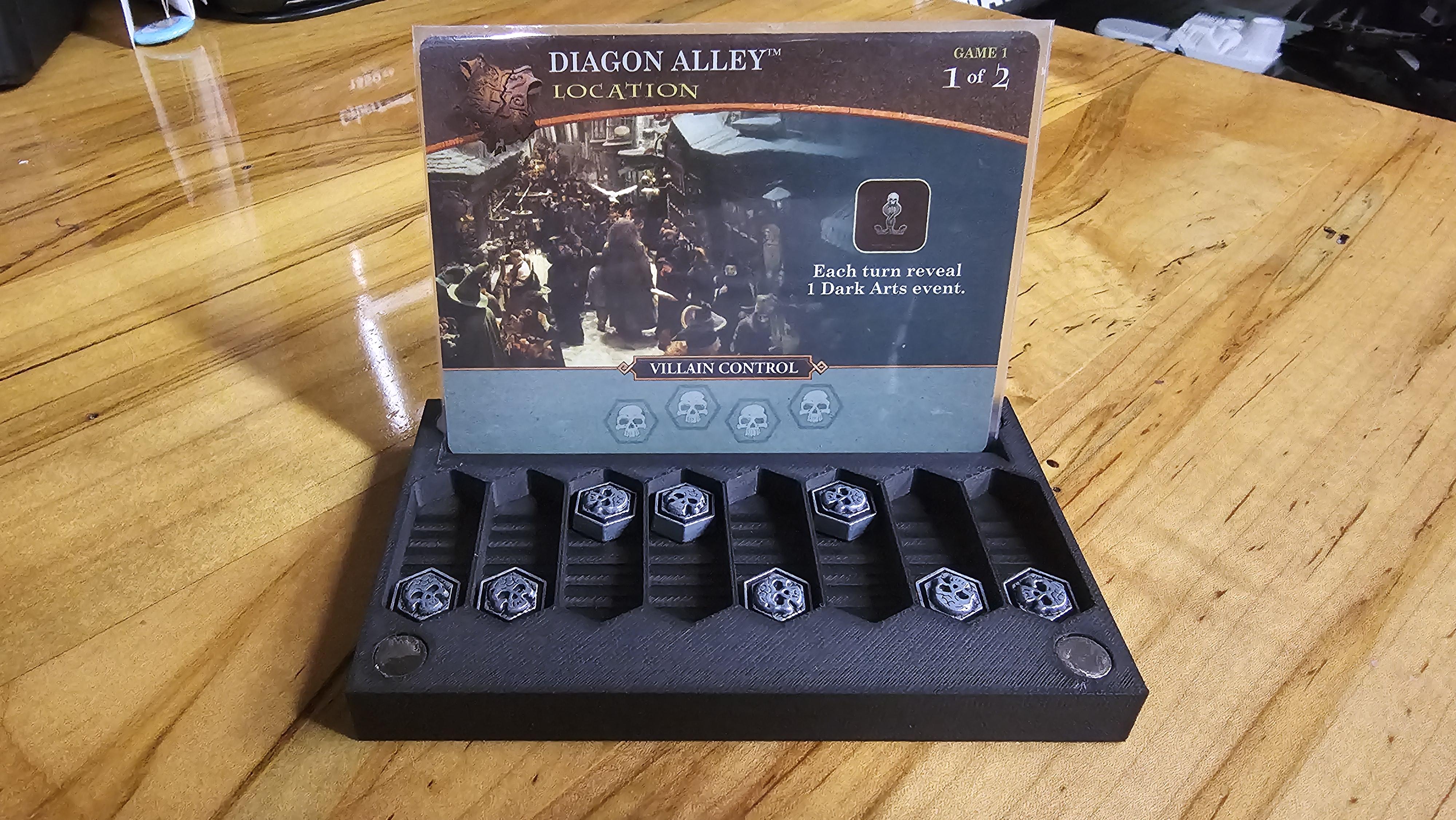 Location remix for sleeved cards & enhanced token sliders