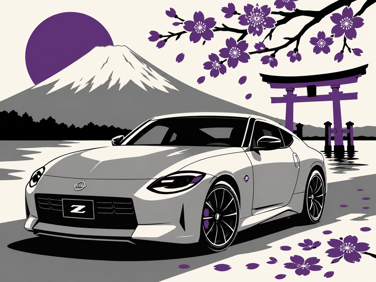 HueForge Nissan Z