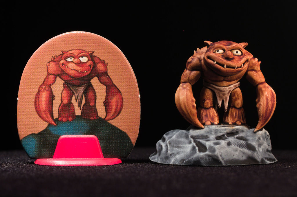 3D Gor miniature for "Andor Junior"