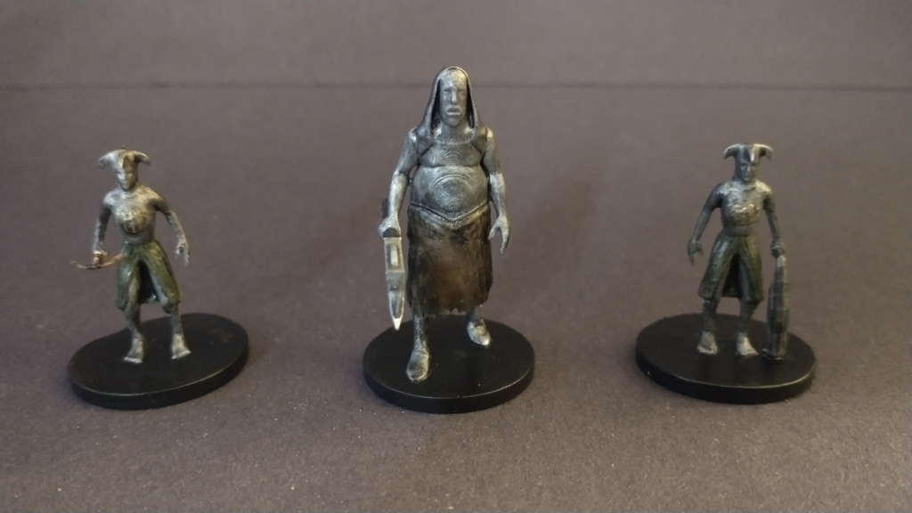 Mergo's Attendants Miniatures (Bloodborne Fan Art)