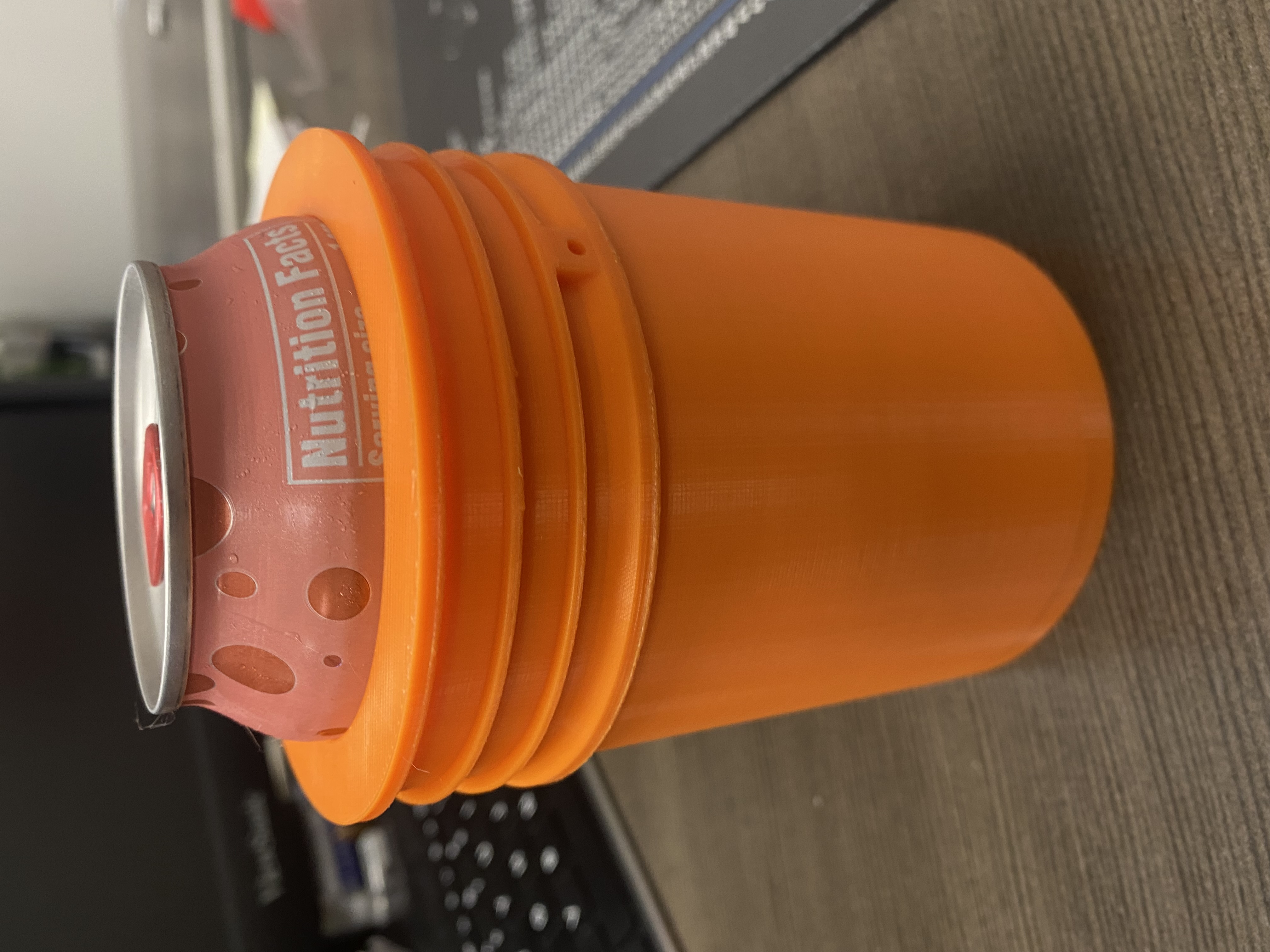 5 Gallon Bucket Koozie (No Support) by Harlibus Download free STL