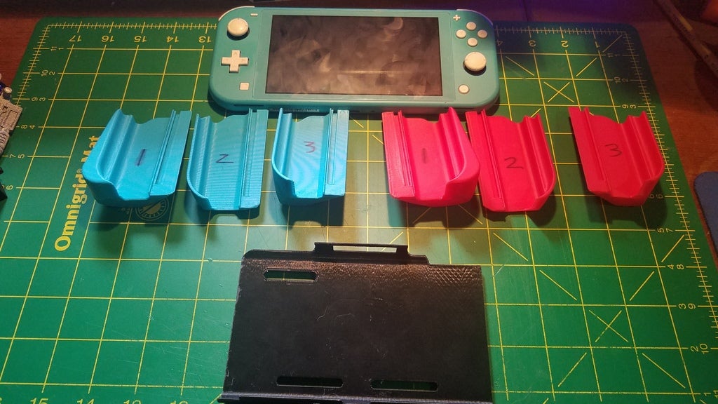 Miniatura 4 do modelo 3D Switch Lite Grip/Cover