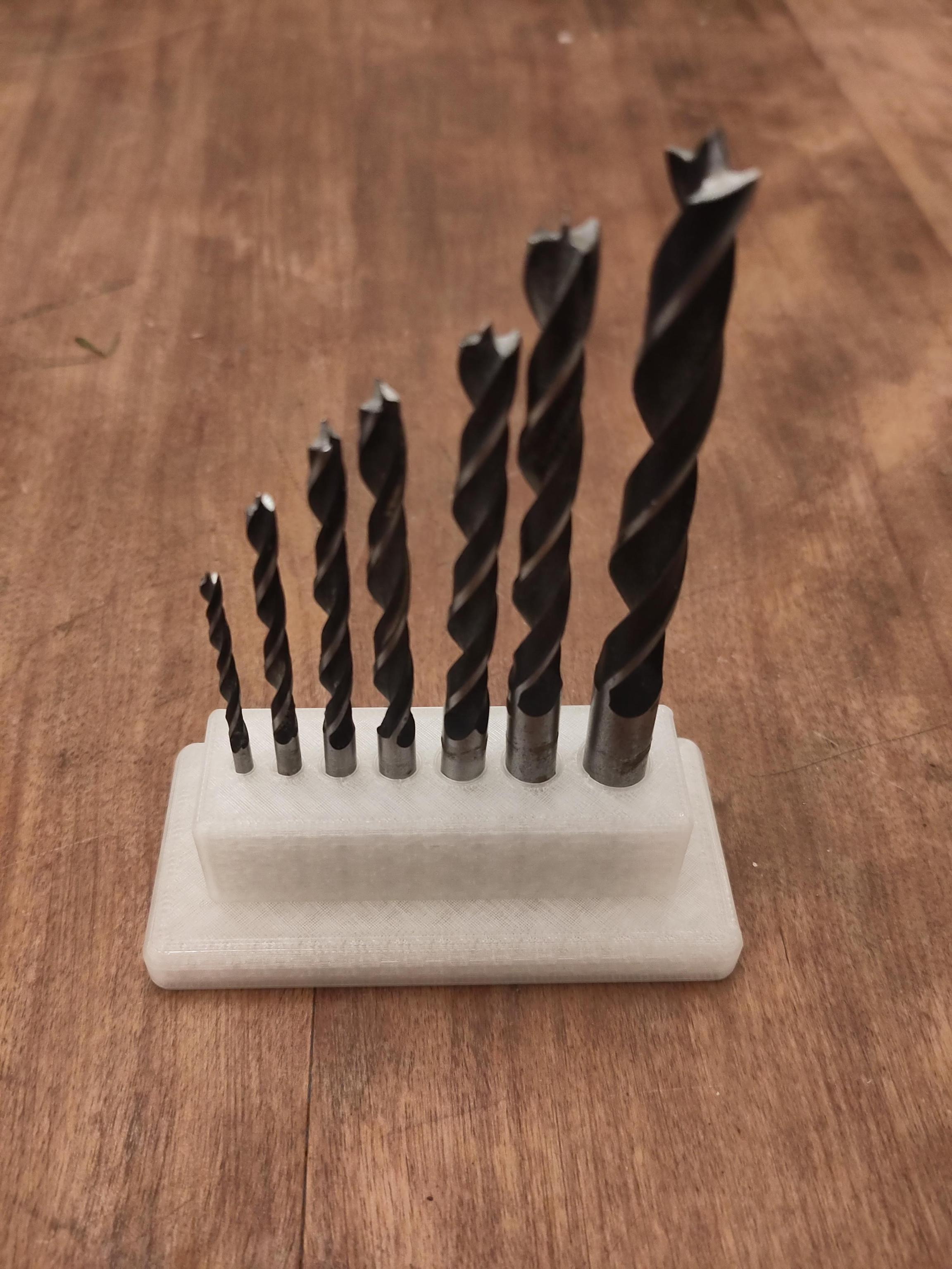 drill bit storage