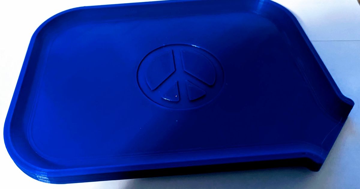 Rolling Tray by EclecticGuy Download free STL model