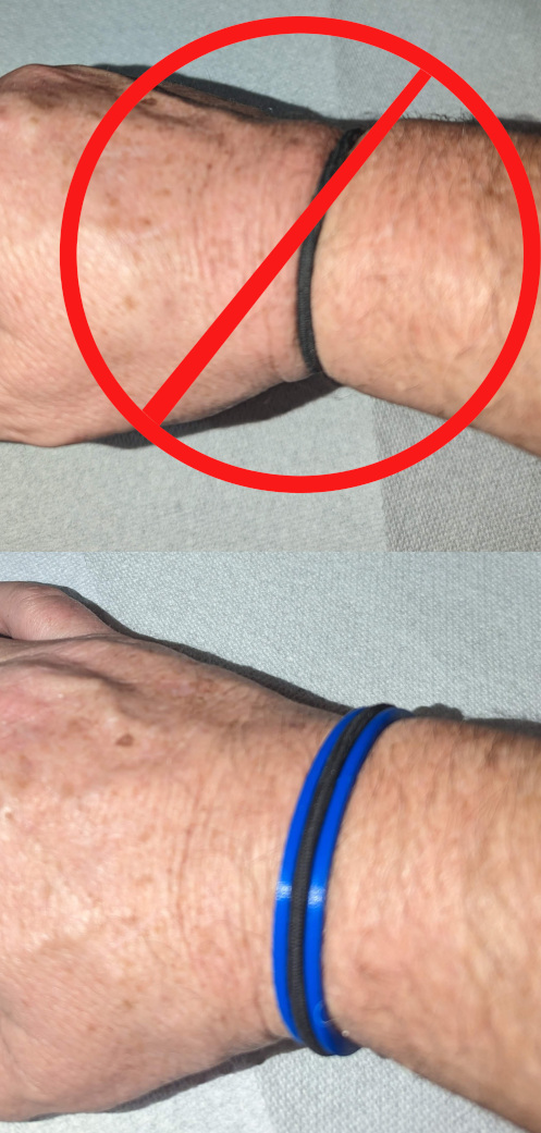 Wrist Saver Hairband Bracelet
