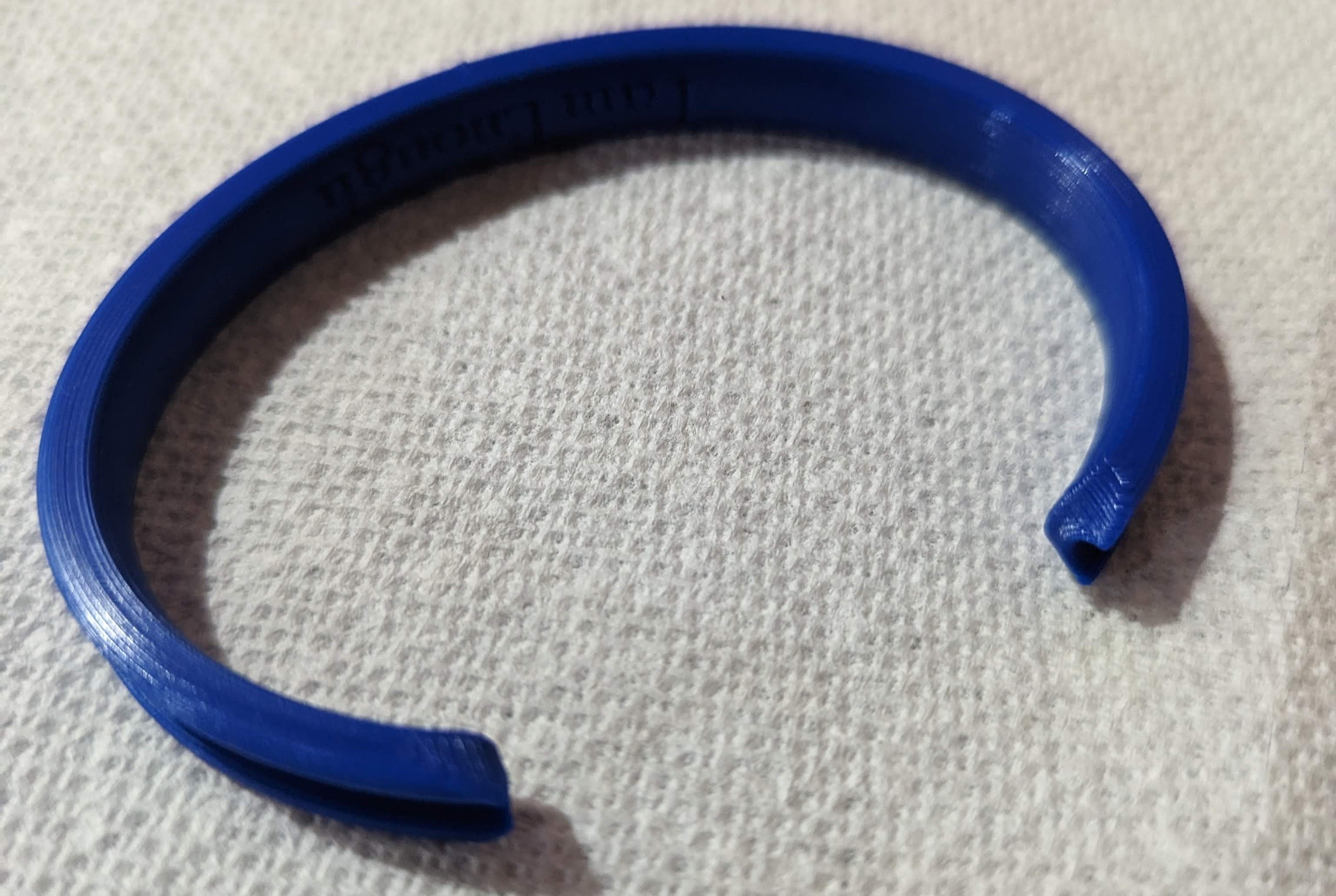 Wrist Saver Hairband Bracelet by EclecticGuy | Download free STL model ...