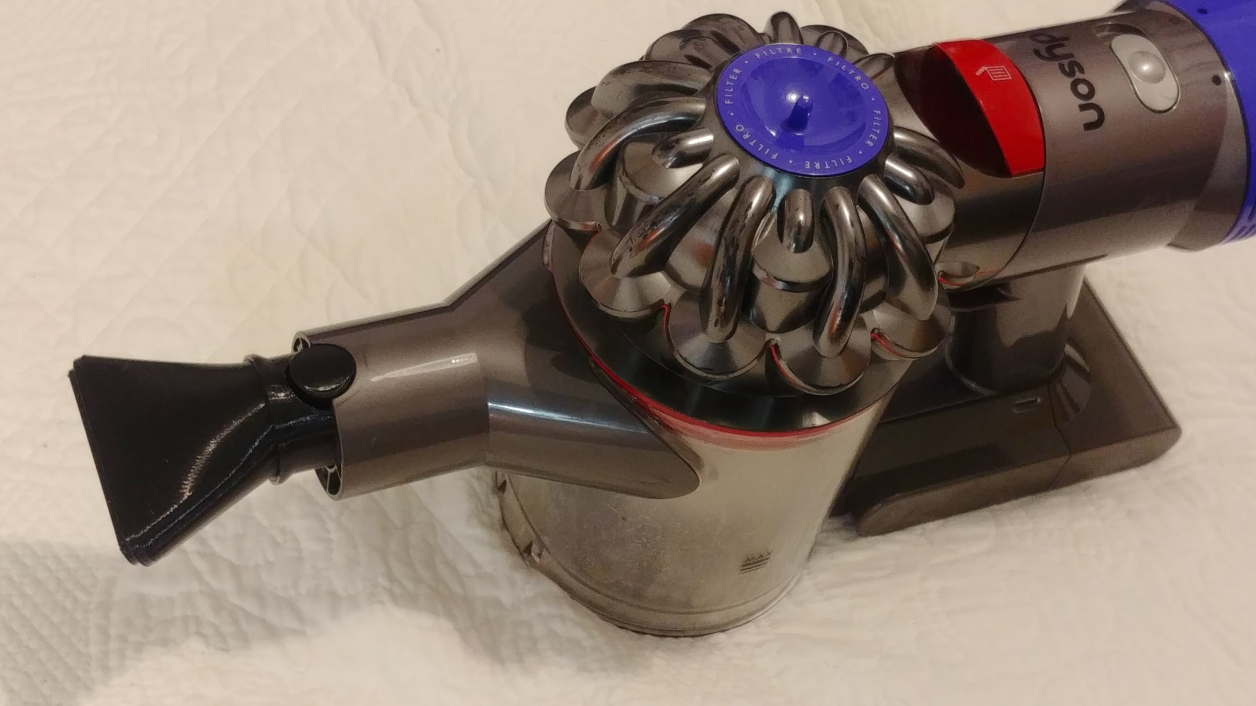 Dyson V7, V8 and V10 adapter to Roborock S7 dustbin