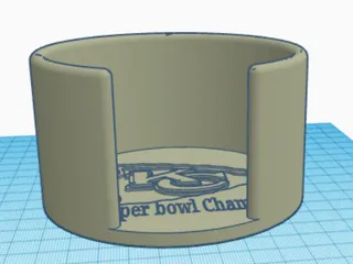 KC coster holder by Hi i'm Guy | Download free STL model | Printables.com