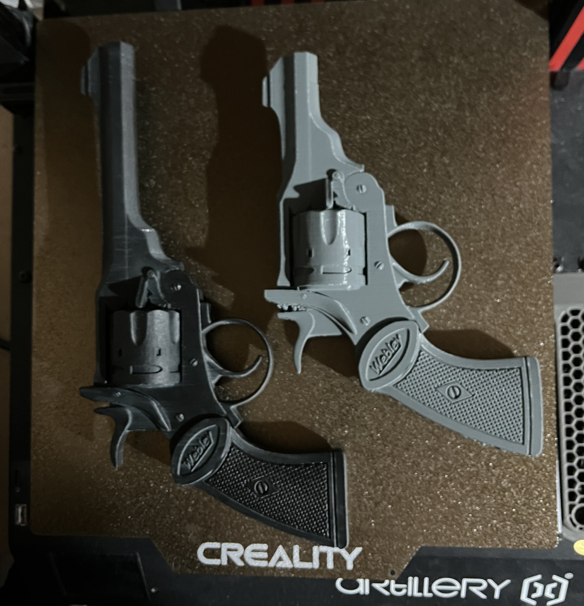 Webley revolvers