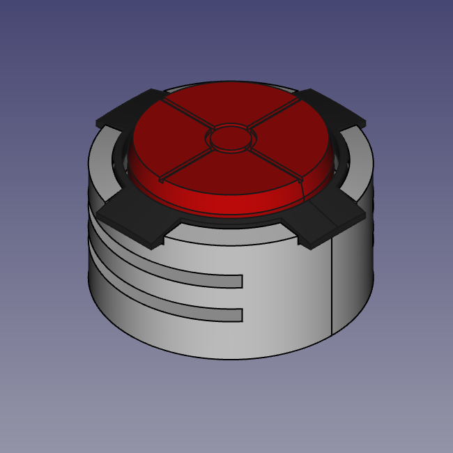 Miniatura 4 do modelo 3D Portal Button Keycap