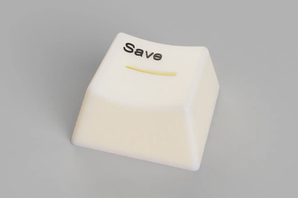 Keyboard Cap Piggy Bank