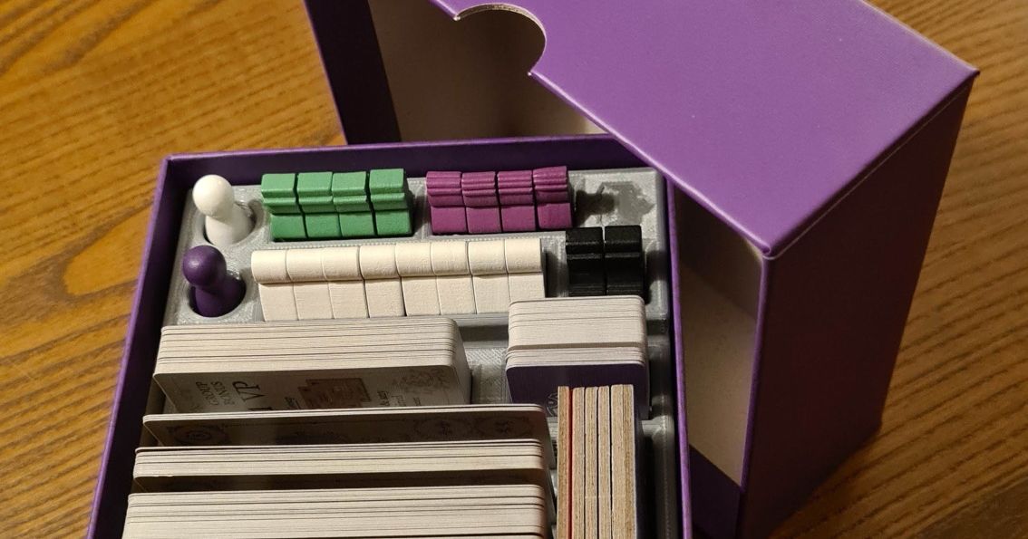 Obsession board game insert Make it tidy for the Gentry by Steeveeet