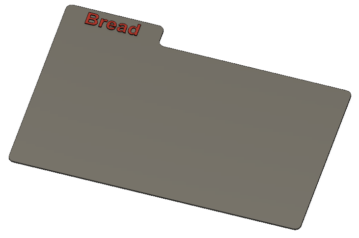 Index Card Dividers by ericsnis | Download free STL model | Printables.com