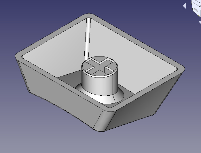 Miniatura 7 do modelo 3D Tux Linux Keycap