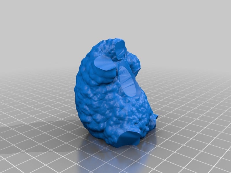 Fluffy sheep (single & multi-material) — miniatura 4