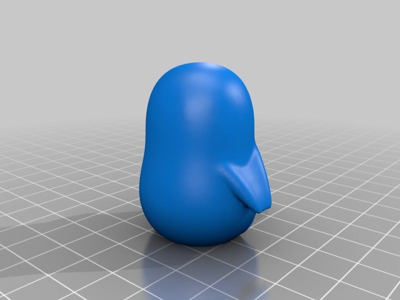 Miniatura 3 do modelo 3D Penguin (single & multi-material)